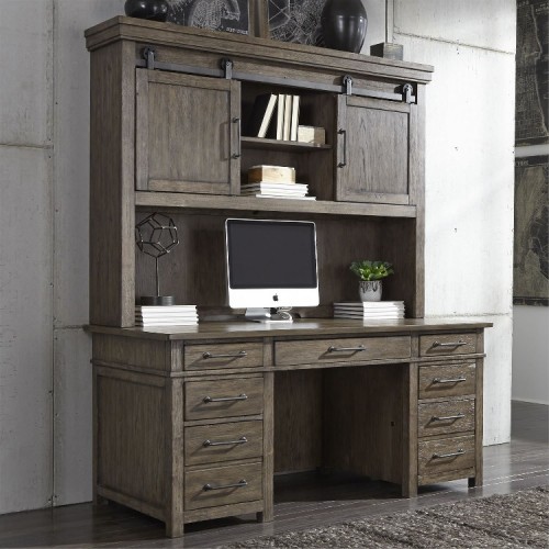 SONOMA ROAD HUTCH & CREDENZA